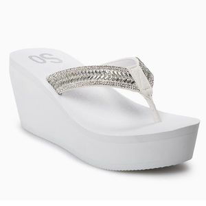 SO® Bubbly Women's Wedge Sandals